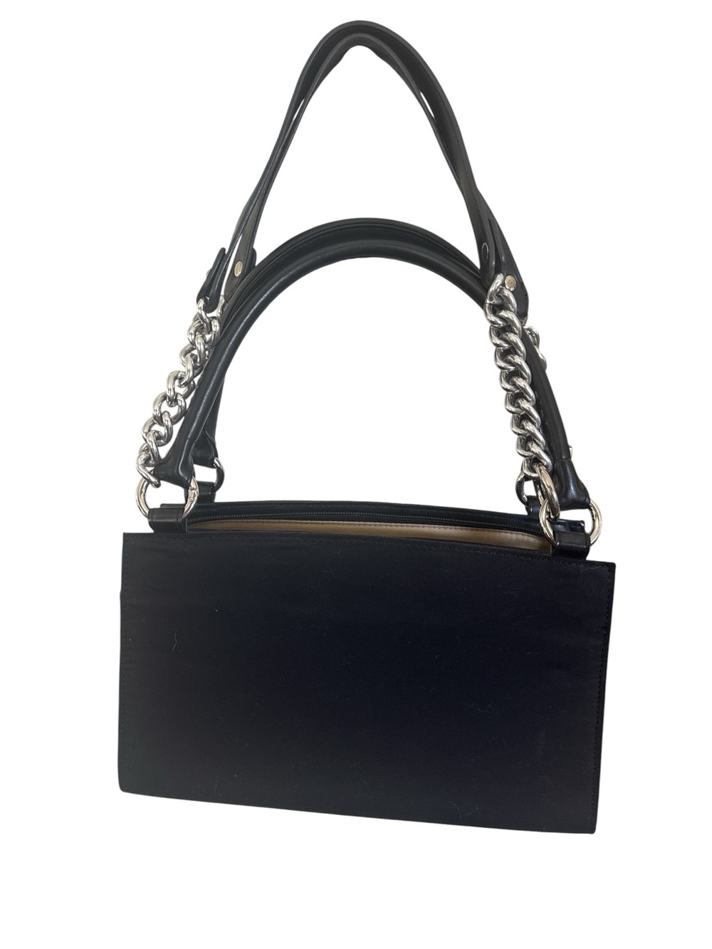Y2K MICHE  Shoulder Bag with‎ Chain Handles 3 magnetic covers to make purses - Picture 2 of 9